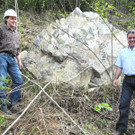 Schutzdamm fertig gestellt