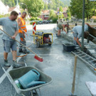 Bilder von den Sanierungsarbeiten in der Graf-Kaspar-Straße