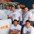 Wucher-Helikopter-Team