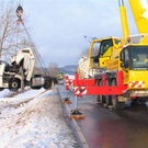 Tödlicher LKW-Unfall in Krauchenwies