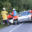 Bilder vom Pkw-Überschlag
