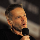 Wolf Haas bei der O-Töne-Lesung im MQ 2012