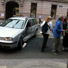 Unfall auf der Währinger Straße