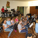 Musikvereinsjugend lud nach dem Ferienlager zum großen Konzert