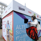 Sammelaktion in Wien: "Größter Schuhkarton der Welt" 