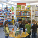 Besuch in der Zentralen Schulbibliothek