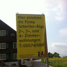 Neue Wohnanlage in Großdorf