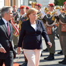Angela Merkel auf Wien-Besuch
