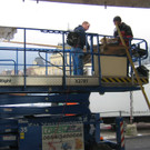 Baufortschritt Welle