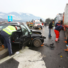 Schwerer Verkehrsunfall in Gais