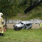 Mehr Bilder vom Unfallort