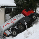 Bilder der Unfallstelle in Filzmoos