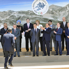 Zweiter Tag des G-8-Gipfels in Italien