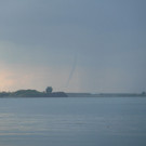 Wasserhose am Bodensee