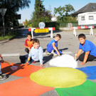 Blühende Straßen in Lauterach