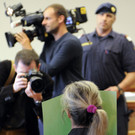 Frau von Polizei niedergeschossen: Bilder vom Prozess