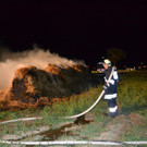 Strohballenbrand zwischen Natschbach und Loipersbach!