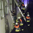 Feuerwehrübung in der Schule  