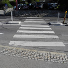 Fußgängerinseln