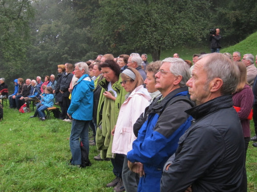 Eröffnung des Tag des Denkmals auf der Burgruine „Alt-Ems“ in Hohenems.