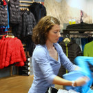 Sabine Reiner wurde von Northland für den Marathon neu ausgestattet