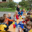 Mosten mit Kindern