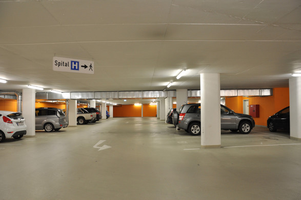 Tiefgarage Krankenhaus Bludenz