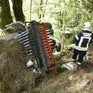 Schruns: Zugmaschine 200 Meter abgestürzt