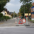 Nachbauerstraße vor Fertigstellung 