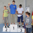 Sportkletterer in Form