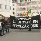 Kurdische Demonstration am Leutbühel