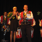 Ehrung von Peter Speckle mit Gattin 