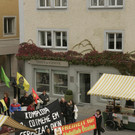 Kurdische Demonstration für Öcalan am Leutbühel