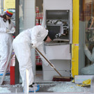 Bilder der Sprengung (Bankomatsprengung Donaustadt 15.10)