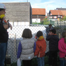 Bilder Baustellenbesichtigung Kindergarten Fraxern