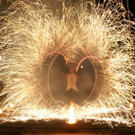 Feuershow mit Artistik, Tanz und Akrobatik