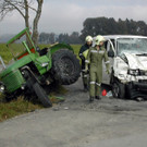 Traktorunfall in Taufkirchen