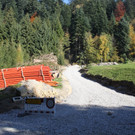 Ausbau der Hofzufahrt zum Fesslerhof in Eichenberg/Schüssellehen