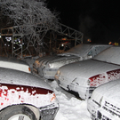 Schuppen und Auto in Altach in Brand