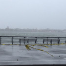 New York kurz bevor Hurrikan "Sandy" auf die Stadt trifft