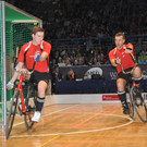 Radball Eroeffnungsspiel