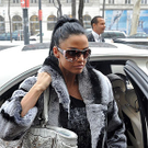 Katie Price Ankunft in Wien