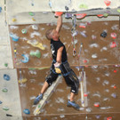 Cliffhanger J__rgen Reis in der K1 Kletterhalle Dornbirn im Peak-Days Entstehungssommer 2011.JPG