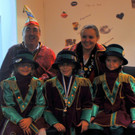 Erster Einsatz für die Bregenzer Prinzengarde und Treffen Claus und Monika Haberkorn