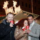 Charity-Promi-Punschstand-Eröffnung vor der Galleria Landstraße in Wien