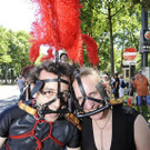 Um 15.20 Uhr setzte sich der Zug beim Rathausplatz in Bewegung