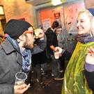 Die Besucher hatten trotz allem Spaß