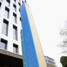 LifeCycle Tower - Holz-Hochhaus in Dornbirn vor der Eröffnung