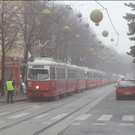 Demonstration gegen das Parkpickerl in Wien-Penzing