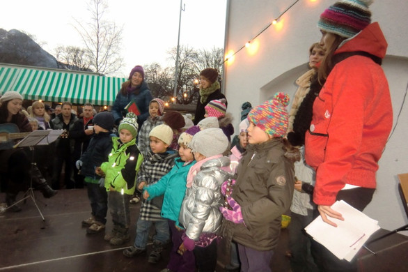 Adventmärktle Kindergarten Hl. Kreuz.